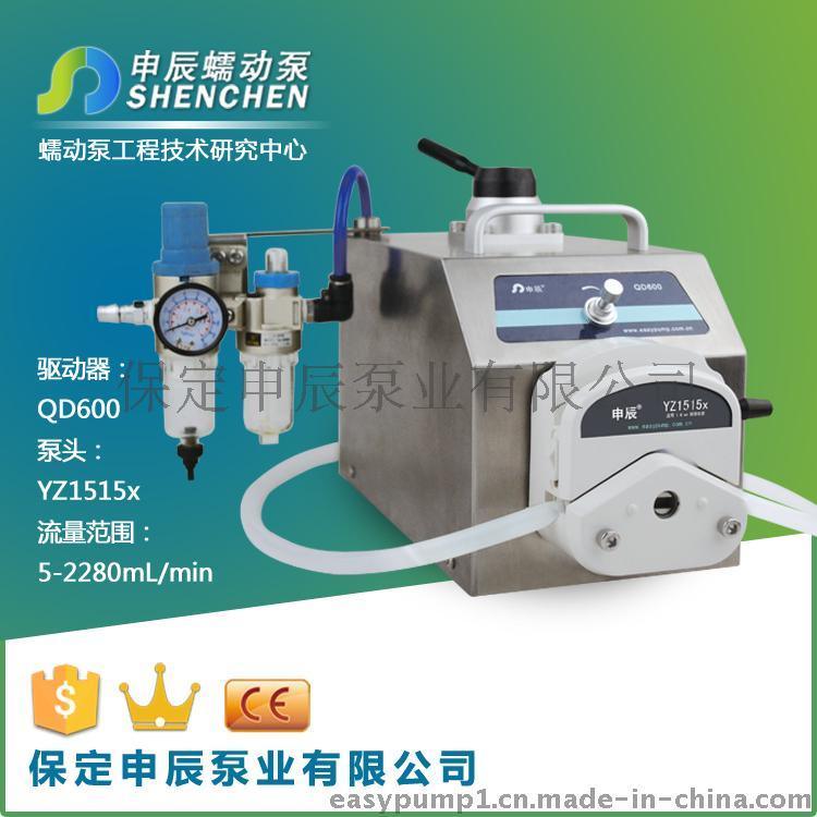 供应广州防爆型蠕动泵QD600 适用在易燃气体或无电源场所
